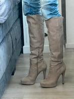 Beige suede leren laarzen MPS Italy, 38, Kleding | Dames, Schoenen, Ophalen of Verzenden, Zo goed als nieuw, Beige