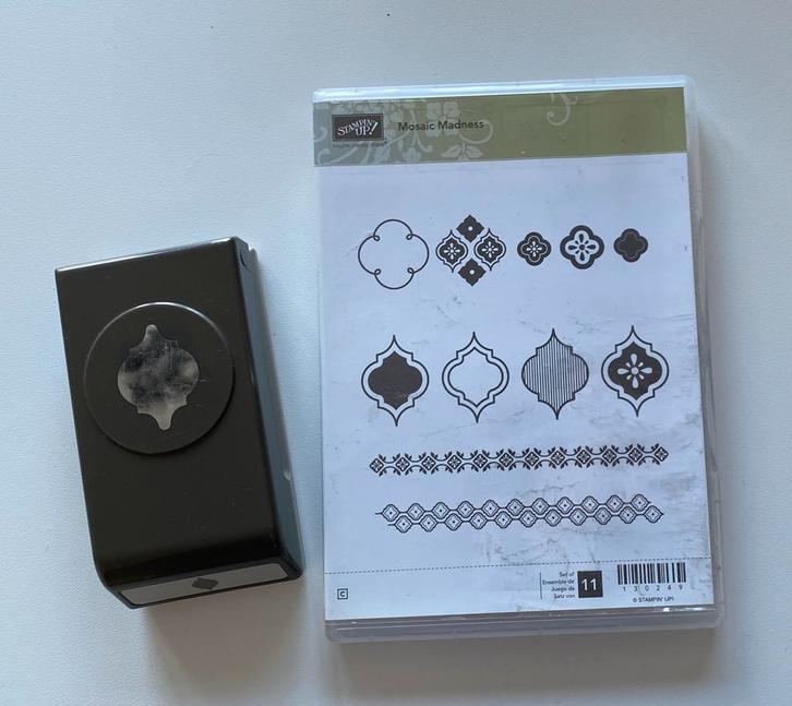 Stempelsets met snijmallen of pons, Stampin’ Up!, Hobby en Vrije tijd, Stempelen, Zo goed als nieuw, Clearstamp, Ophalen of Verzenden