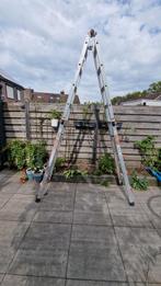 Professionele Ladder 570 cm, Doe-het-zelf en Verbouw, Ladders en Trappen, Ophalen, Zo goed als nieuw, 4 meter of meer