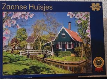 Legpuzzel "Zaanse Huisjes" 1000 stukjes, compleet! beschikbaar voor biedingen