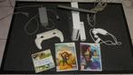 Nintendo Wii met 3 spellen controller Compleet, Spelcomputers en Games, Spelcomputers | Nintendo Wii, Ophalen of Verzenden, Met 1 controller