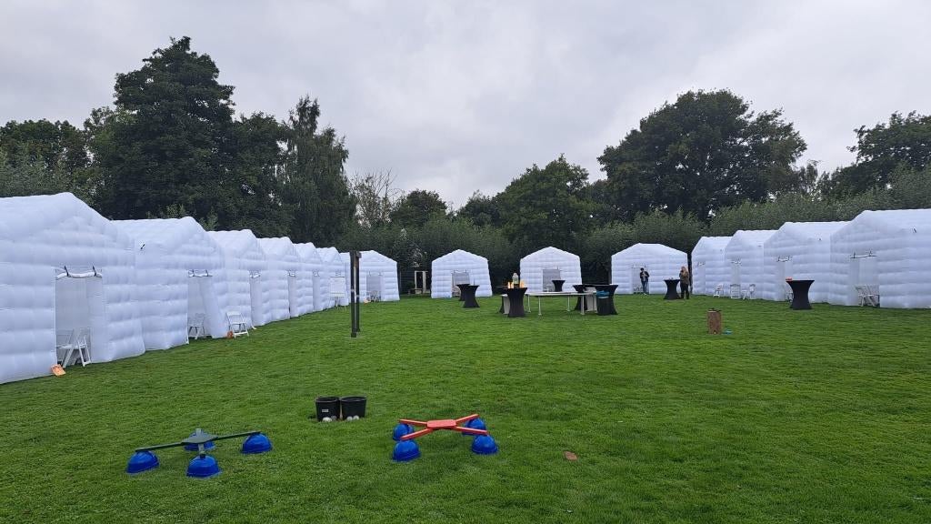 Partij opblaasbare Nightclub Partytent 4 meter (13 stuks), Tuin en Terras, Partytenten, Opvouwbaar, Partytent, Nieuw, 4 tot 6 meter