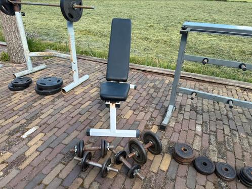 Verstelbare fitnessbank – incline/decline – thuisgym, Sport en Fitness, Fitnessmaterialen, Gebruikt, Fitnessbank, Ophalen