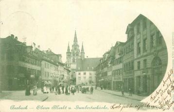 (379-162-027) Ansbach Oberer Markt beschikbaar voor biedingen