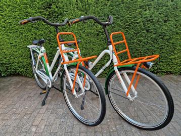 2 stuks "nieuwe" Batavus BUB transportfiets aluminium frame  beschikbaar voor biedingen