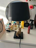 Tafellamp / nachtkastjelamp, Huis en Inrichting, Lampen | Tafellampen, Ophalen of Verzenden, Zo goed als nieuw, Stof, Minder dan 50 cm