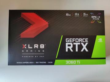 PNY Geforce RTX 3060Ti XLR8 Gaming beschikbaar voor biedingen