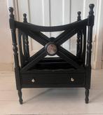 Lectuurtafel met lade, zgan, Huis en Inrichting, Woonaccessoires | Krantenbakken en Lectuurbakken, Ophalen, Zo goed als nieuw