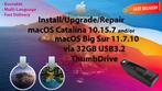 macOS Catalina 10.15.7+Big Sur 11.7.10 32GB USB3.2 OSX OS X, Computers en Software, Besturingssoftware, Nieuw, MacOS, Ophalen of Verzenden