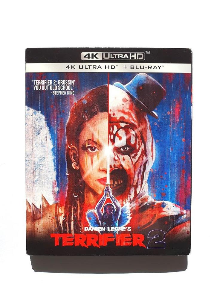 Terrifier 2 (Geen 4K), Cd's en Dvd's, Blu-ray, Zo goed als nieuw, Horror, Ophalen of Verzenden