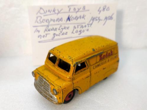 DINKY  TOYS  480 - BEDFORD  KODAK -  1954/56, Hobby en Vrije tijd, Modelauto's | 1:43, Gebruikt, Dinky Toys, Ophalen of Verzenden