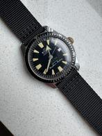 Buler vintage duikhorloge jaren 60., Overige merken, Staal, Met bandje, Polshorloge