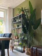 WOOOD zwarte vakkenkast Teun XL, Huis en Inrichting, Kasten | Boekenkasten, Ophalen, Met plank(en), Gebruikt, 100 tot 150 cm