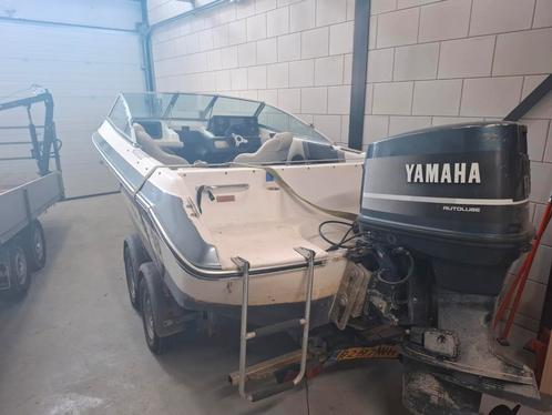 Leuke speedboot, Watersport en Boten, Speedboten, Gebruikt, 3 tot 6 meter, Benzine, Polyester, Buitenboordmotor, Ophalen