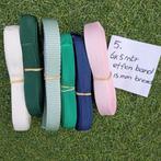 (tassen) band, effen, 6* 5meter, Ophalen of Verzenden, Nieuw, Lint, Band of Elastiek