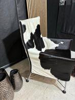 Montis Charly Fauteuil Koeienhuid, Huis en Inrichting, Fauteuils, Ophalen, Zo goed als nieuw, 50 tot 75 cm, Leer