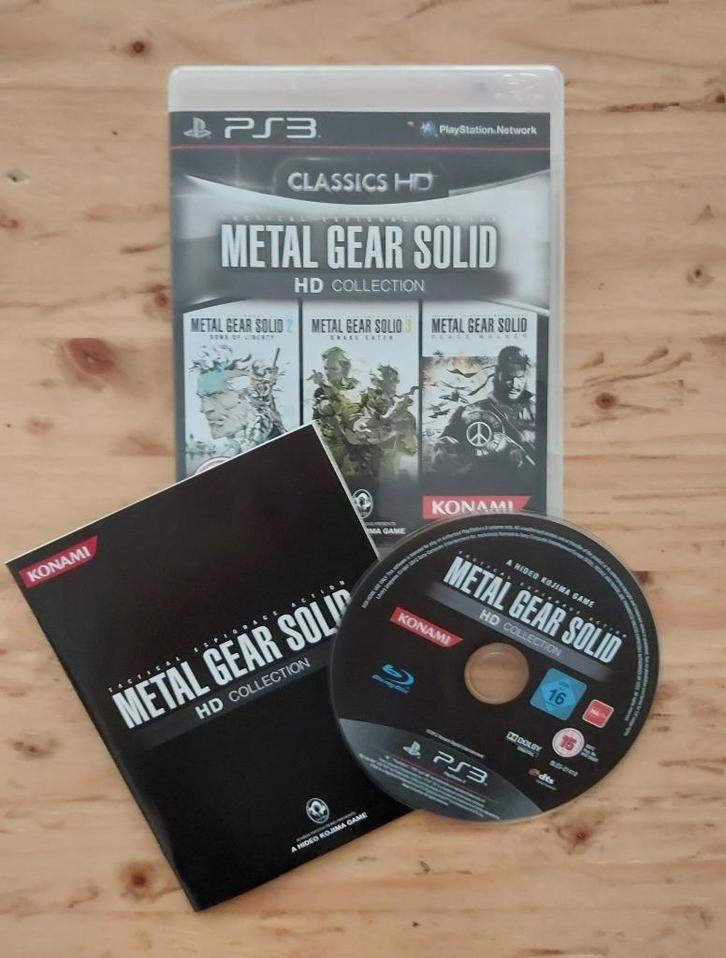 Metal Gear Solid HD Collection PS3 Playstation 3, Spelcomputers en Games, Games | Sony PlayStation 3, Zo goed als nieuw, Avontuur en Actie
