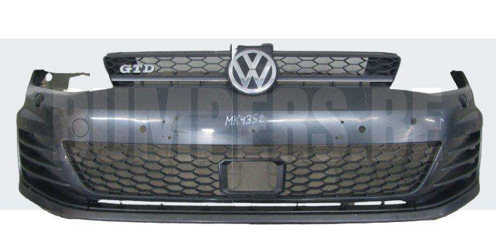 Bumper Volkswagen VW Golf 7 VII 5G0 GTI GTD 12-16 5G0807221L, Auto-onderdelen, Carrosserie en Plaatwerk, Bumper, Voor, Gebruikt