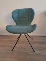 Zuiver OMG eetkamerstoelen (2 stuks), Huis en Inrichting, Stoelen, Ophalen, Blauw, Zo goed als nieuw, Metaal
