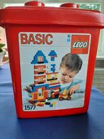 Lego Basic  in rode emmer set 1577., Ophalen, Zo goed als nieuw, Complete set, Lego
