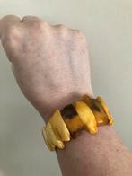 Prachtige Butterscotsch AMBER-BARNSTEEN armband, Sieraden, Tassen en Uiterlijk, Overige materialen, Gebruikt, Bruin, Verzenden