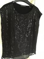 ALS NIEUW! Esprit shirt maat M, Maat 38/40 (M), Verzenden, Zwart, Zo goed als nieuw