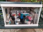 Kijkkast tassen winkel 1:12, Ophalen, Zo goed als nieuw, Poppenhuis