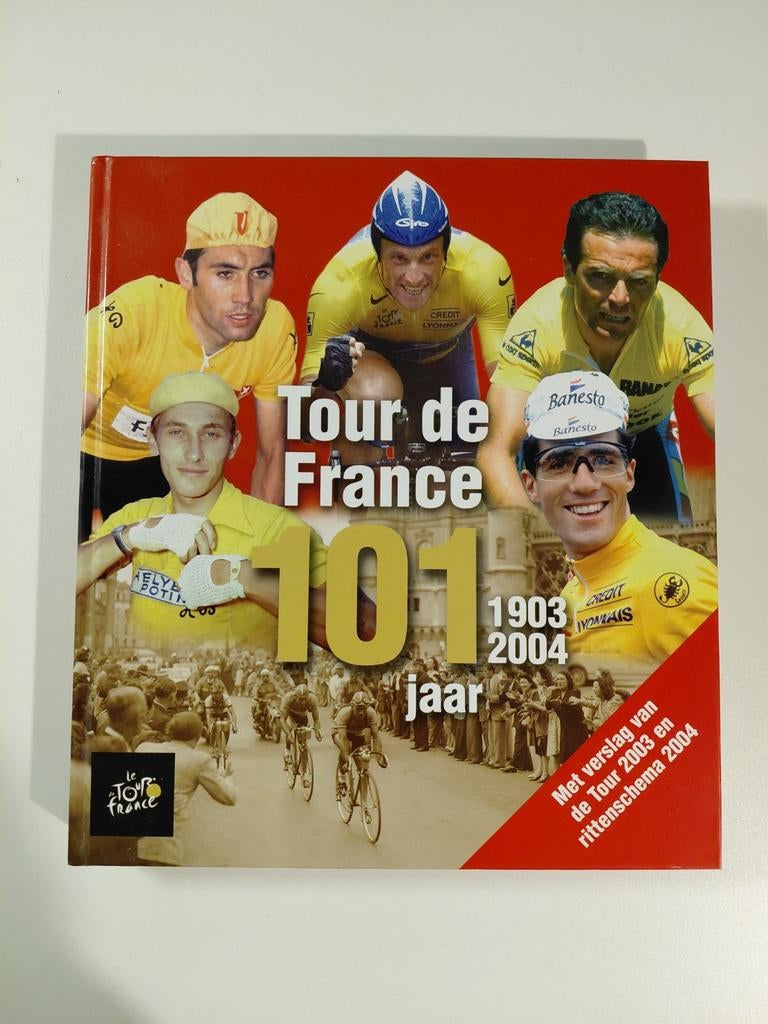 Tour de France 101 jaar, 1903-2004, Ophalen of Verzenden, Zo goed als nieuw, Lopen en Fietsen