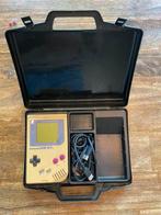Gameboy classic DMG01, Tetris, linkkabel en originele koffer, Spelcomputers en Games, Spelcomputers | Nintendo Game Boy, Ophalen of Verzenden