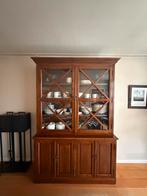 Buffetkast in 2 delen, Ophalen, Landelijk klassiek, 150 tot 200 cm, Teakhout