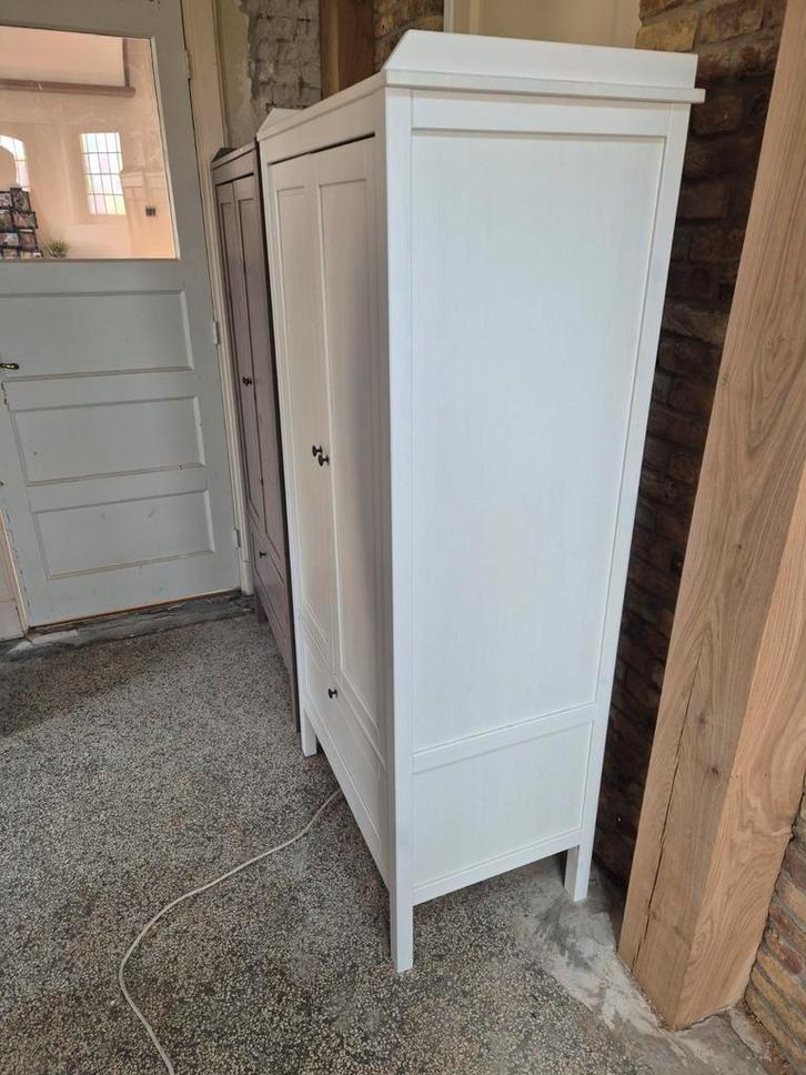 Ikea Sundvik kledingkast - Bruin & Wit, Huis en Inrichting, Kasten | Kledingkasten, Gebruikt, 150 tot 200 cm, 50 tot 100 cm, 50 tot 75 cm