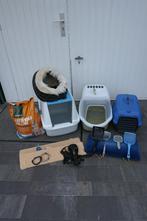 Div. spullen voor de kat, oa reismand, kattenbak, Dieren en Toebehoren, Ophalen, Gebruikt