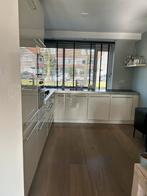 Moderne keuken, Ophalen, Wit, Hoekkeuken, Kunststof