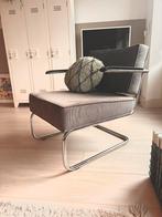 Zuiver Ridge Rib Fauteuil - Stijlvolle Design Stoel, Ophalen, Gebruikt, 75 tot 100 cm, Metaal