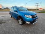 Dacia Sandero 0.9 TCe Stepway Lauréate/Navi/Cruise-c/Airco.., Auto's, Voorwielaandrijving, Stof, Blauw, 544 kg
