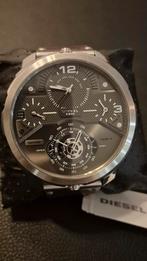 Diesel DZ7360 Herenhorloge - Stoer Design!, Sieraden, Tassen en Uiterlijk, Horloges | Heren, Overige merken, Leer, Staal, Polshorloge