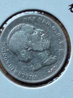 1/2 gulden 1862 Willem 3, Postzegels en Munten, Munten | Nederland, Ophalen of Verzenden, Koning Willem III, 1 gulden
