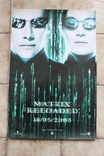 filmaffiche The Matrix reloaded filmposter, Rechthoekig Staand, Ophalen of Verzenden, Zo goed als nieuw, A1 t/m A3