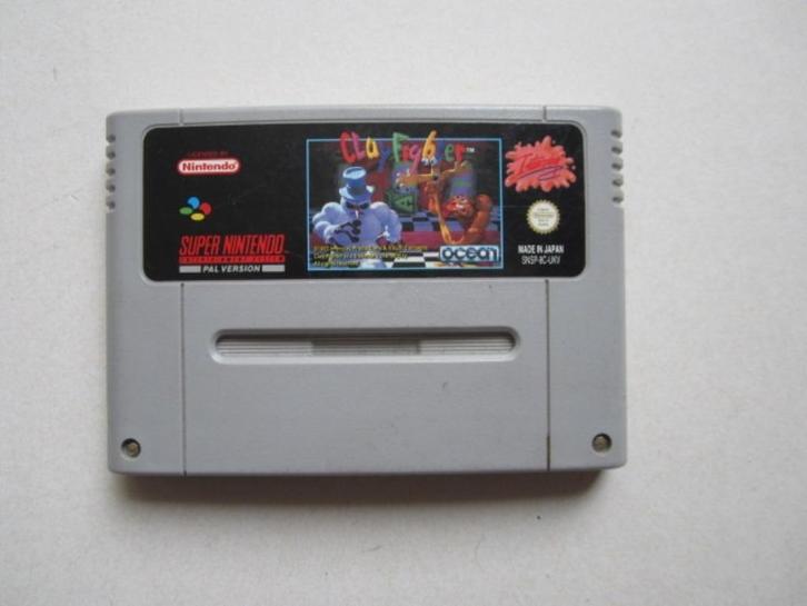 Clay Fighter SNES Super Nintendo NES, Spelcomputers en Games, Games | Nintendo Super NES, Zo goed als nieuw, Vechten, 2 spelers