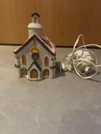 Lemax porseleinen kerk met licht, Ophalen of Verzenden, Zo goed als nieuw