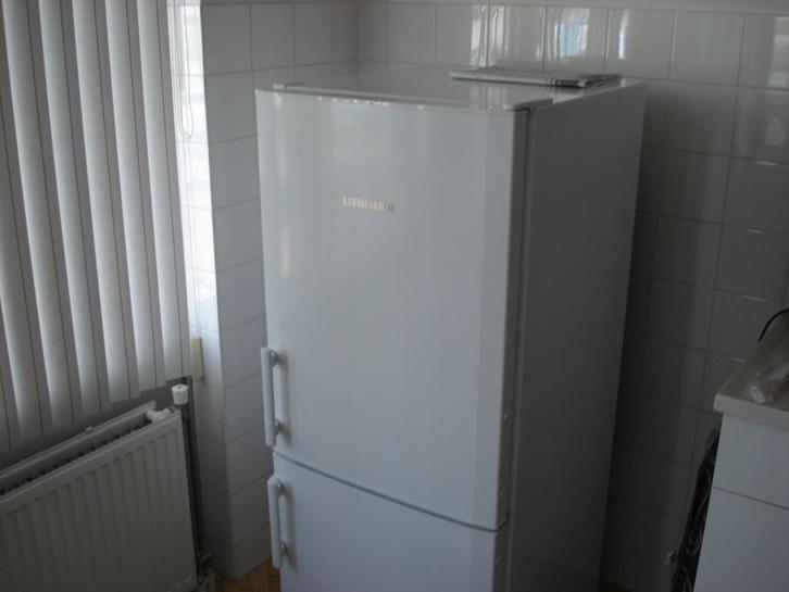 Liebherr koel-vriescombinatie, Witgoed en Apparatuur, Koelkasten en IJskasten, Gebruikt, Met aparte vriezer, 200 liter of meer