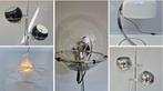 Vintage lampen van o.a. Gepo Raak Anvia Herda Hala, Bu1gr2@kpnmail.nl, Ophalen of Verzenden, Zo goed als nieuw, Vintage design space age mid century retro