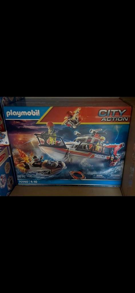 Playmobil City Action Reddingsboot - Nieuw in doos!, Kinderen en Baby's, Speelgoed | Playmobil, Nieuw, Complete set, Ophalen of Verzenden