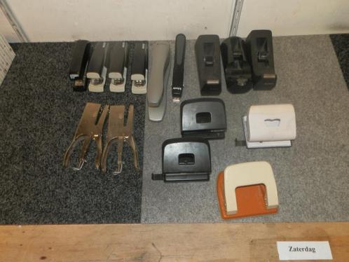 Leitz Rapid Esseint nietmachine perforator plakbandhouders, Diversen, Bureau-accessoires, Gebruikt, Ophalen of Verzenden