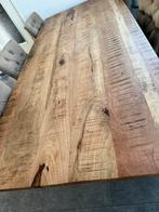 Eettafel met 6 stoelen, Huis en Inrichting, Stoffering | Vloerbedekking, Ophalen, Zo goed als nieuw, 75 m² of meer, Laminaat