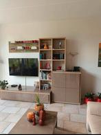 TV en wand kast - beige/taupe, Ophalen, Zo goed als nieuw, 25 tot 50 cm, 200 cm of meer