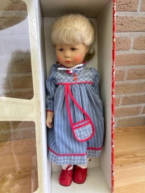 Käthe Kruse Puppe XII Britta, jaren '90: 47cm, Verzamelen, Poppen, Nieuw, Pop, Ophalen of Verzenden