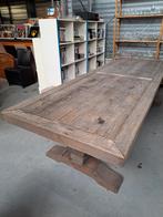 geleefde  en grote  kloostertafel  300cm, Ophalen, Gebruikt, Rechthoekig, 200 cm of meer