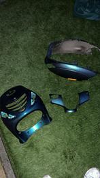 Kappenset zip top staat metallic blauw-groen,, Fietsen en Brommers, Scooters | Piaggio, Ophalen, Tweetakt, Maximaal 45 km/u, Zip