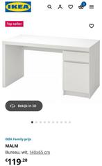 IKEA MALM bureau, Huis en Inrichting, Bureaus, Ophalen, Gebruikt